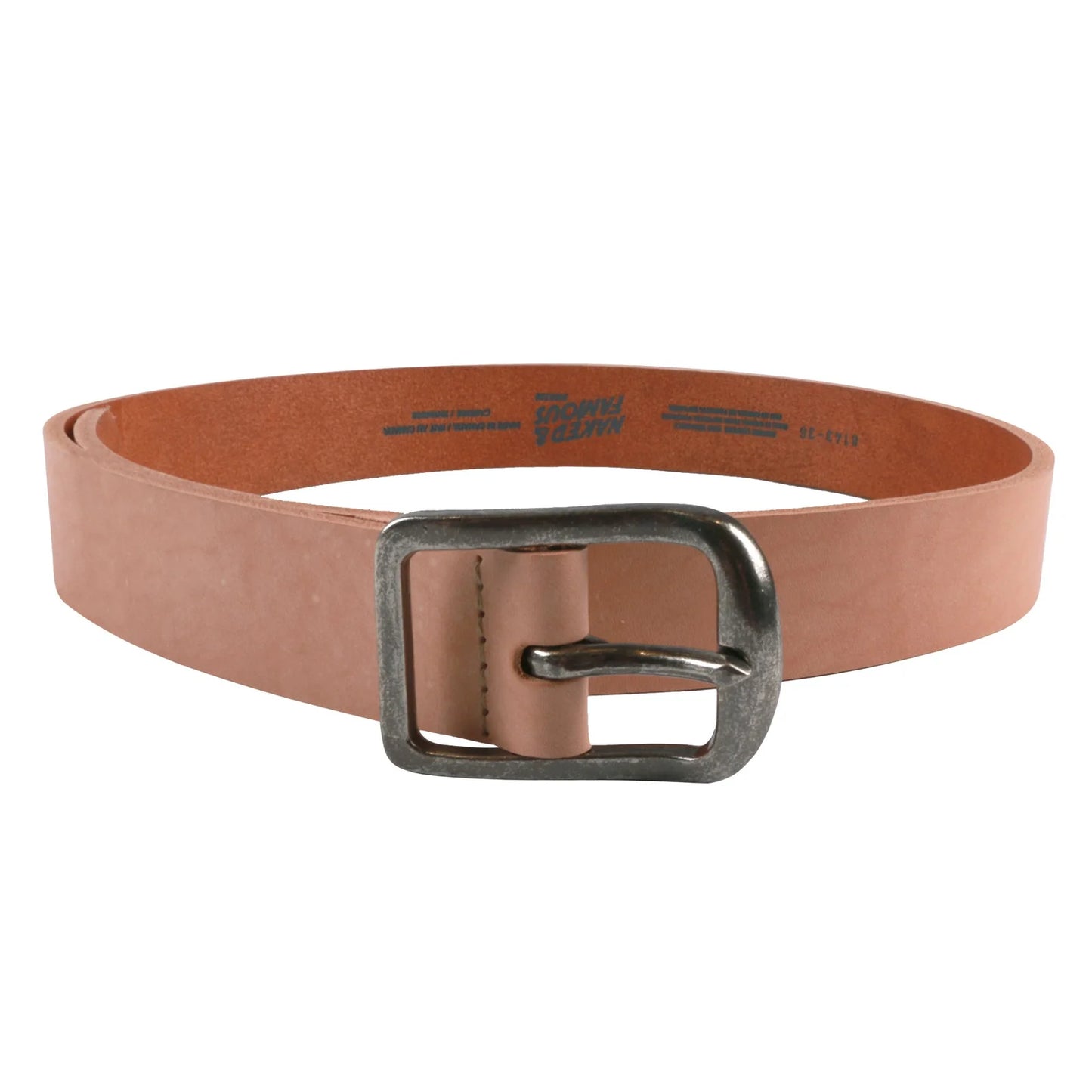 Thick Belt - 7mm Bovine Leather