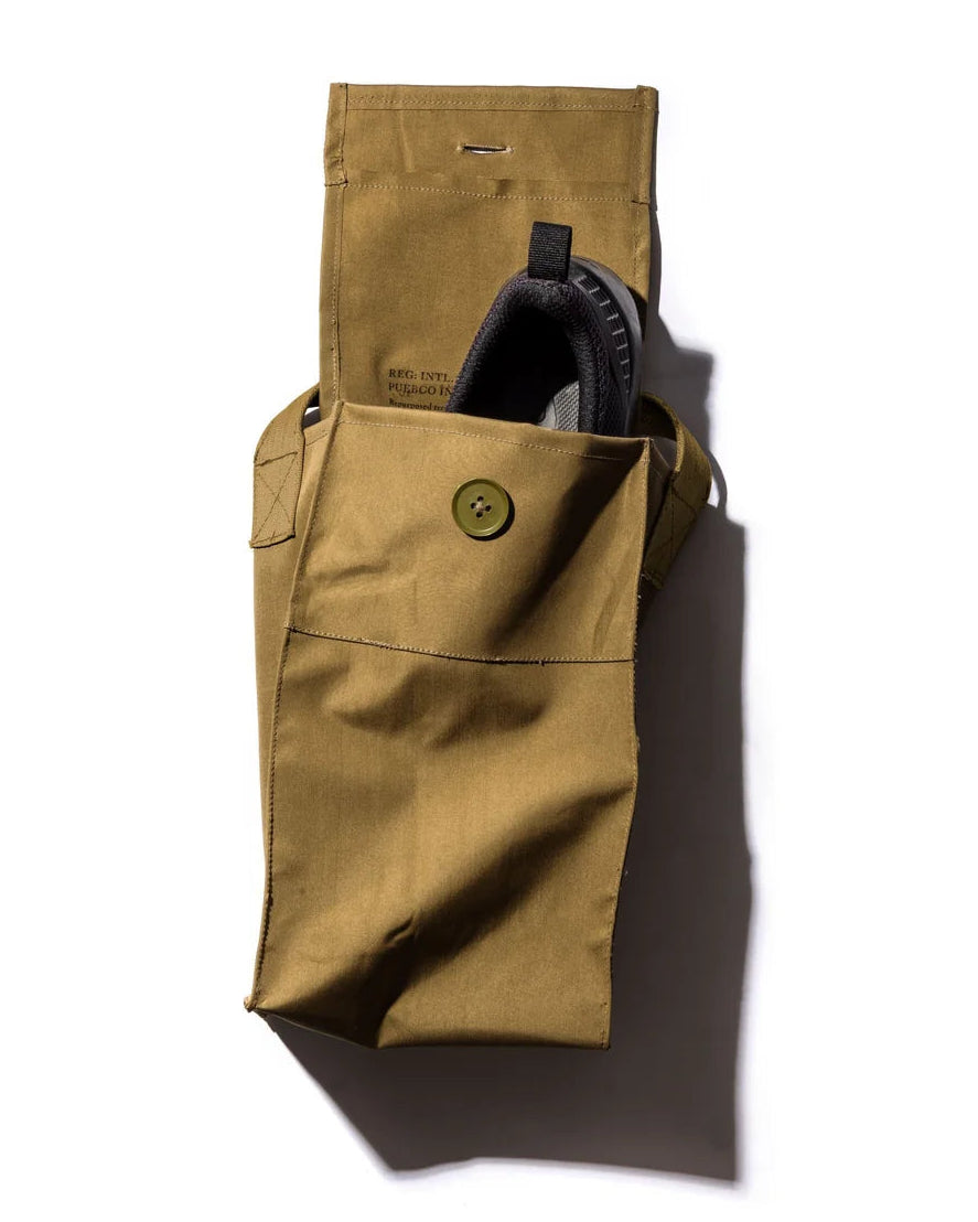 Puebco Rubberized Fabric Shoes Bag