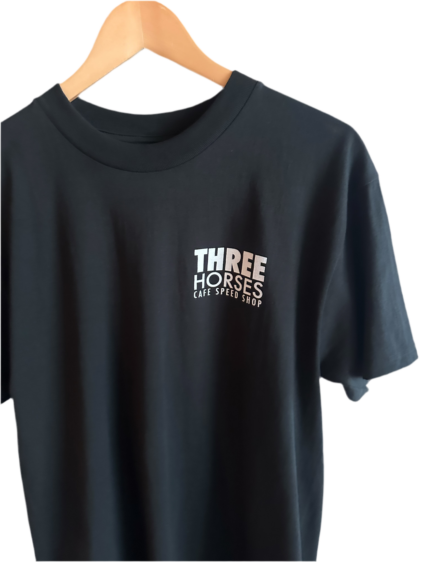 THREE HORSES Speed Shop Shirt