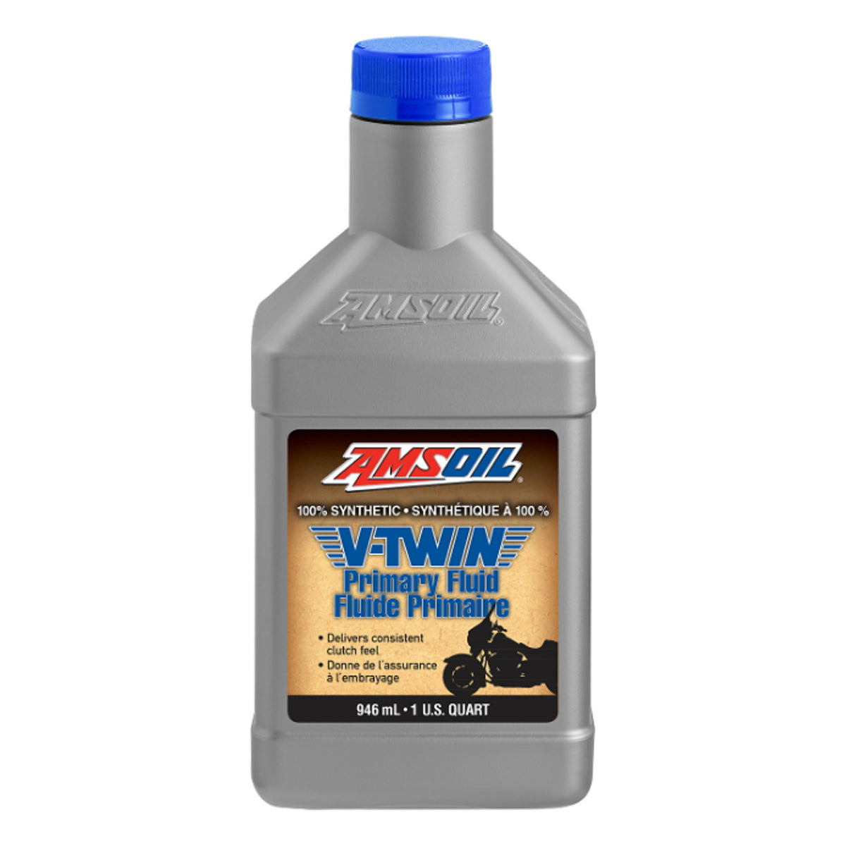 AMSOIL 100% Synthetic V-Twin Primary Fluid