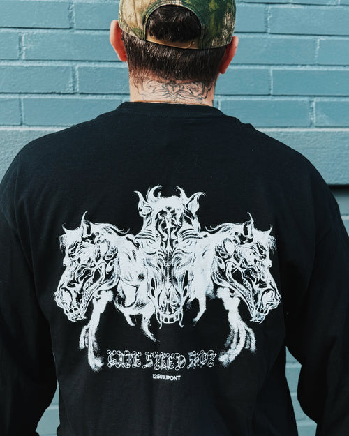 BLACK METAL Three Horses Long Sleeve
