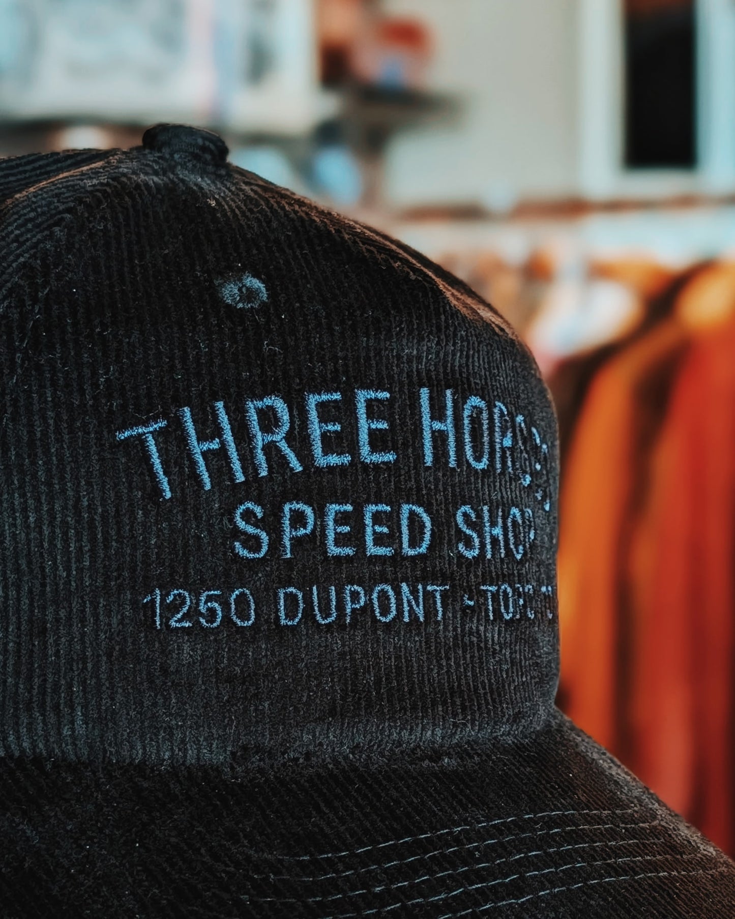 Three Horses Speed Shop Corduroy
