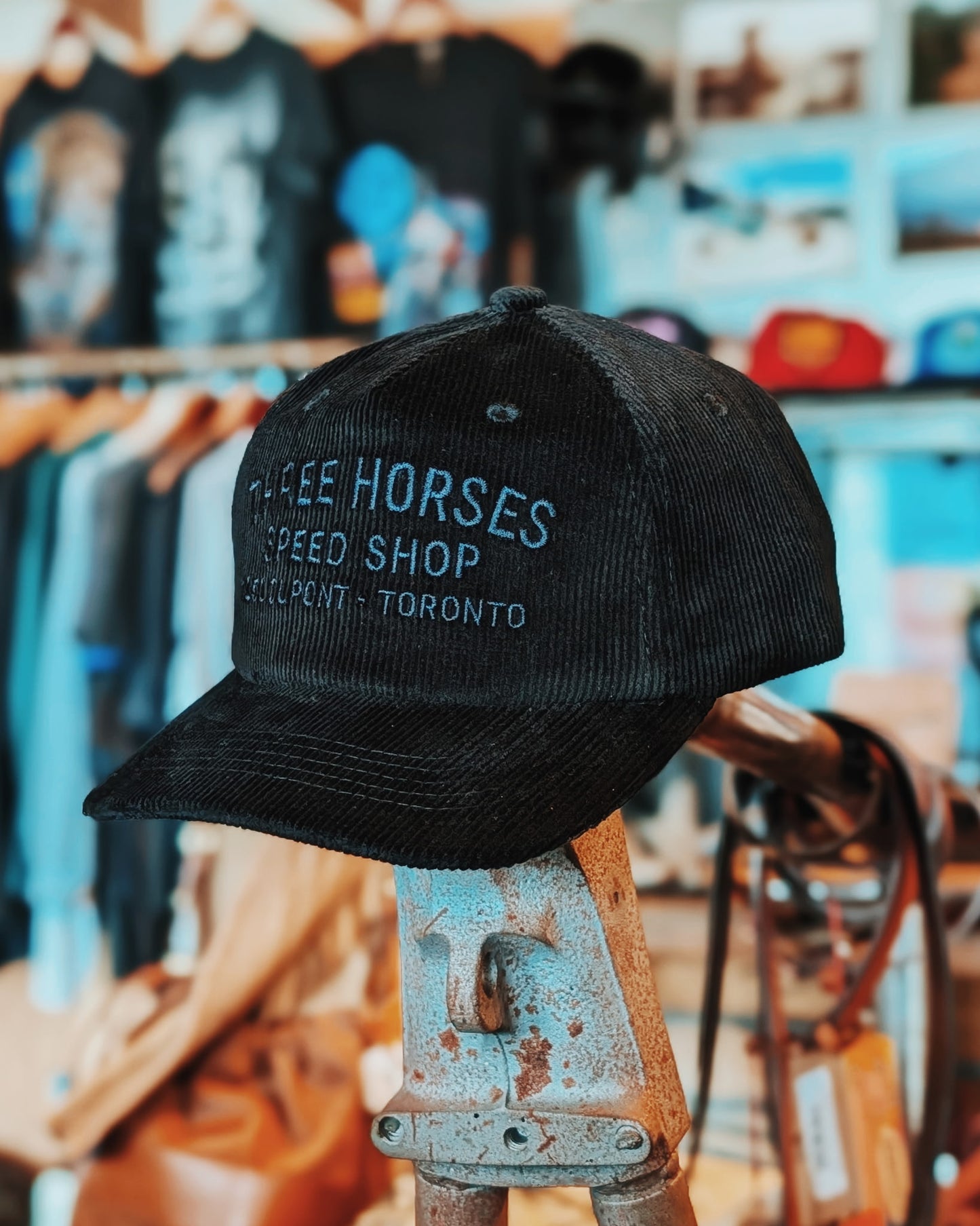 Three Horses Speed Shop Corduroy