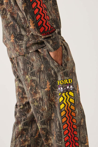 Brixton x Ford 4x4 Chrome Sweatpant – Boxwood Green