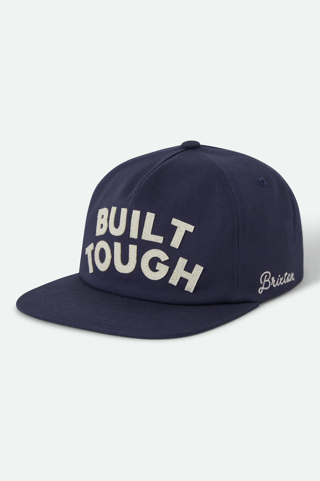 Brixton x Ford Built Tough Snapback – American Navy / Wimbledon White