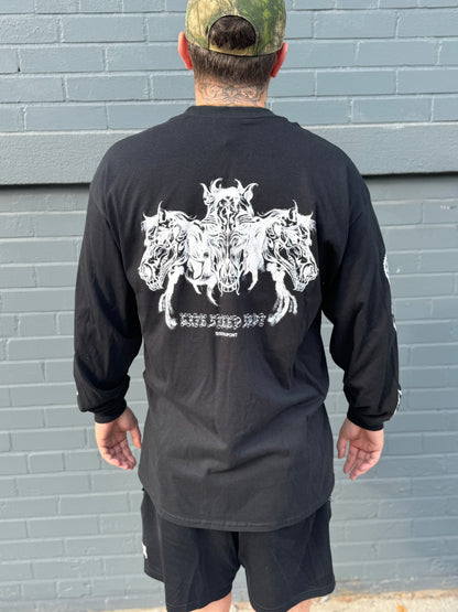 BLACK METAL Three Horses Long Sleeve
