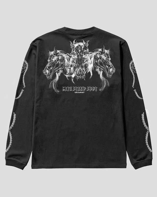 BLACK METAL Three Horses Long Sleeve