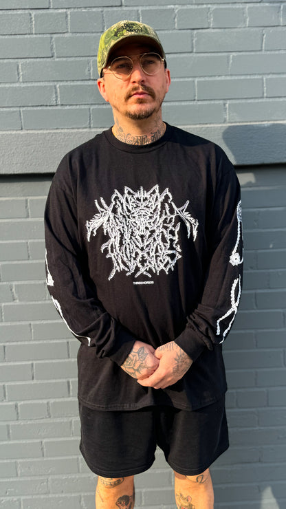 BLACK METAL Three Horses Long Sleeve