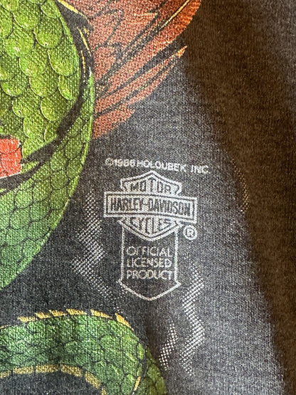 Close-up of the 1988 licensed print detail