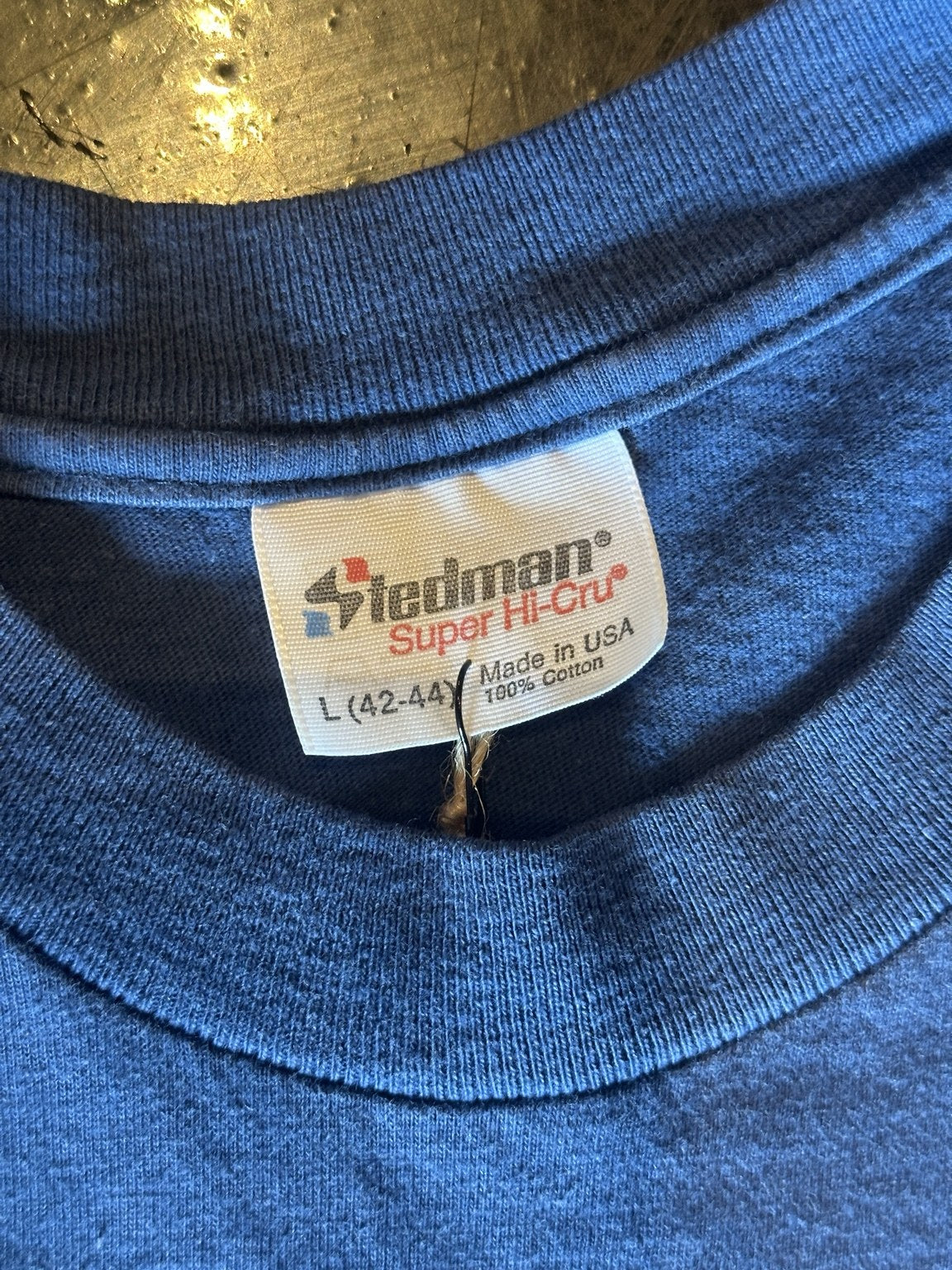 Stedman Super Hi-Cru made in USA size Large tag