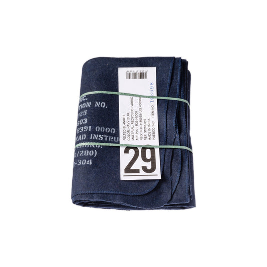 Puebco Felted Blanket Navy Blue