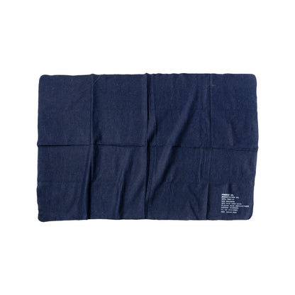 Puebco Felted Blanket Navy Blue detail