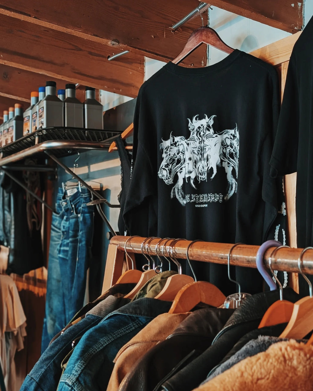 BLACK METAL Three Horses Long Sleeve