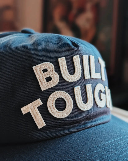 Brixton x Ford Built Tough Snapback – American Navy / Wimbledon White