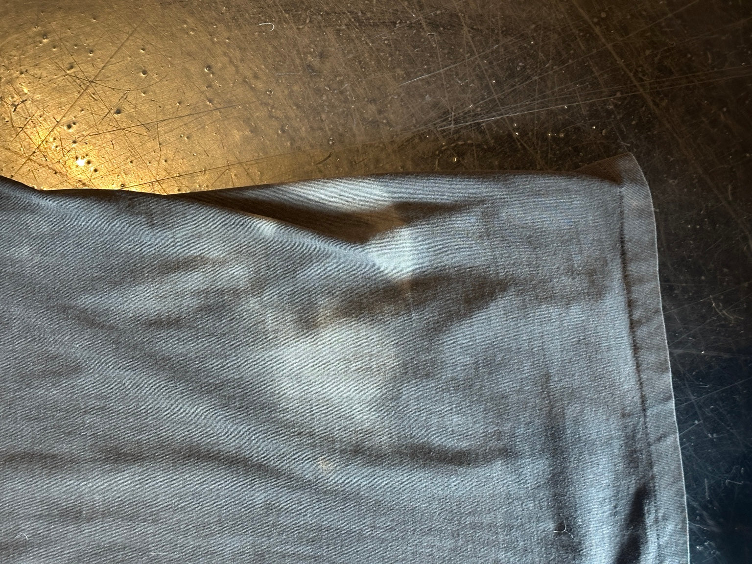 Vintage T-shirt possible sun bleaching detail